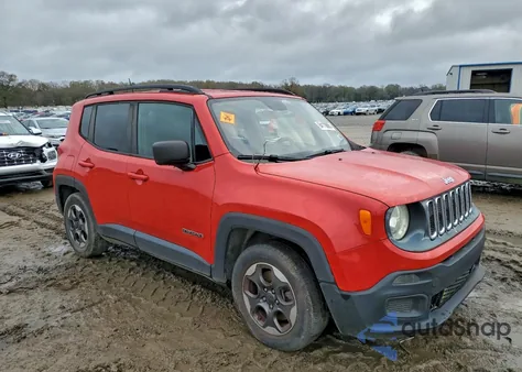 2016 Jeep Renegade Sport из США, поврежденный, VIN ZACCJAAT5GPD84063